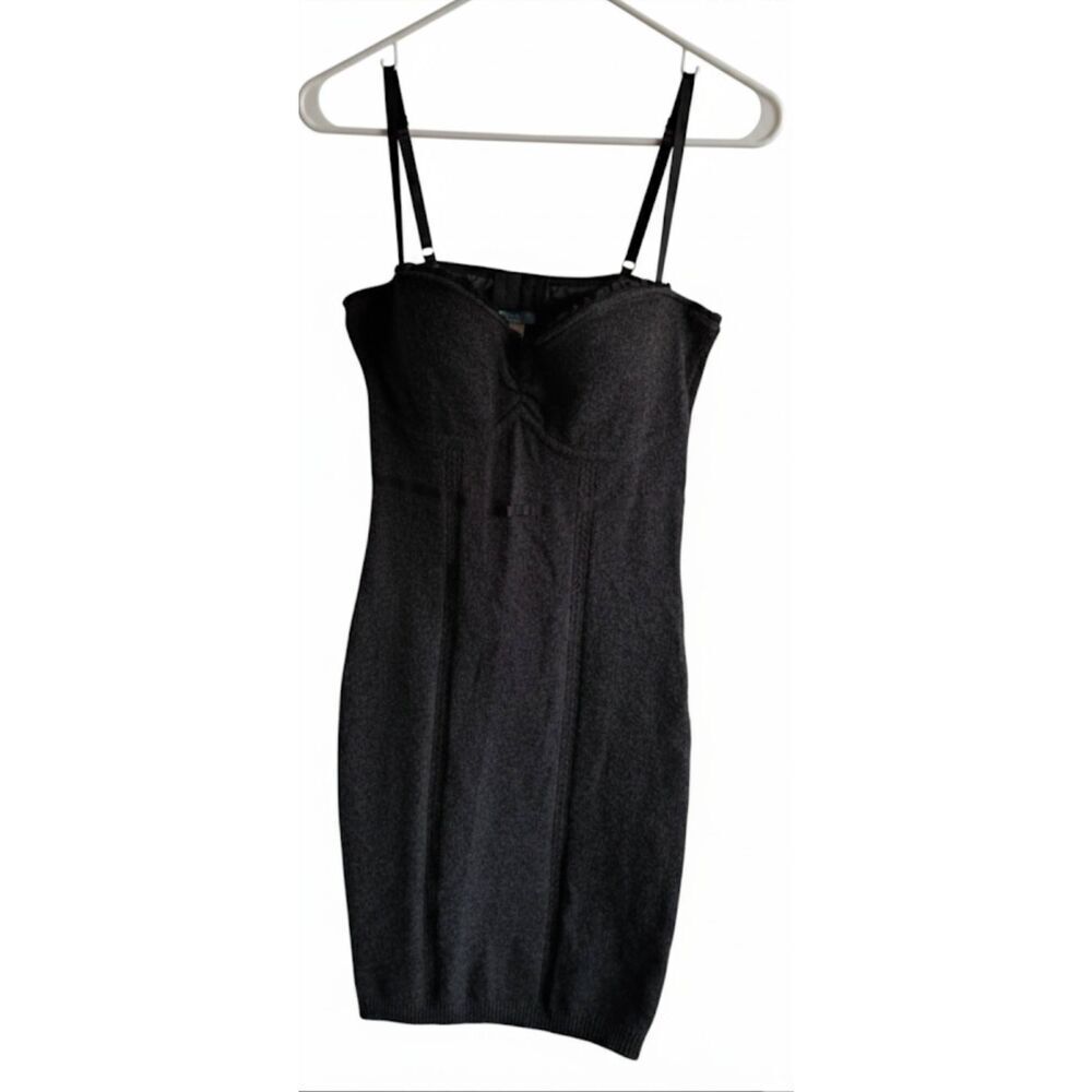 Marciano Women Medium Corset sweater dress fine Wool Cashmere Coquette romantic